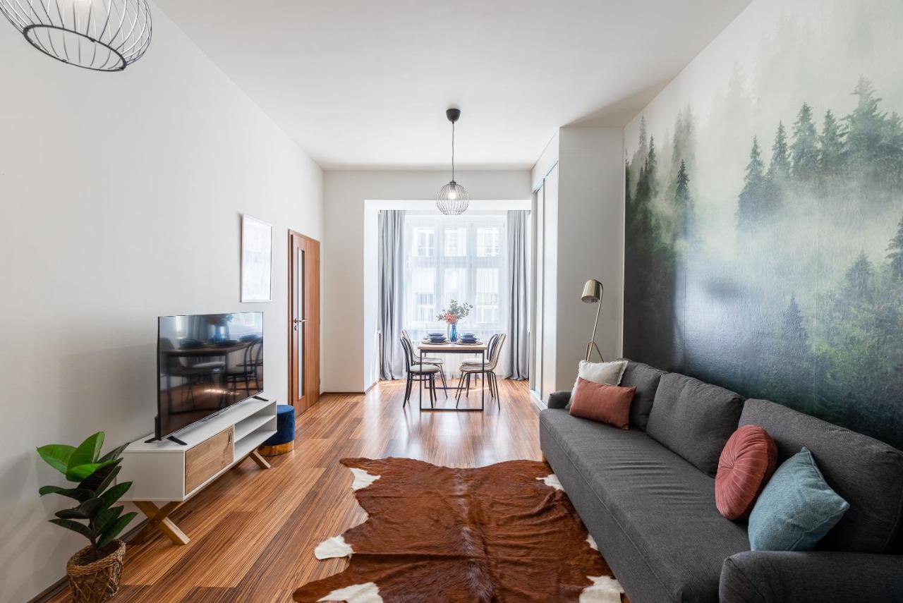10 Min City Centre 5 People Apartment, Free Coffee Praga Exterior foto