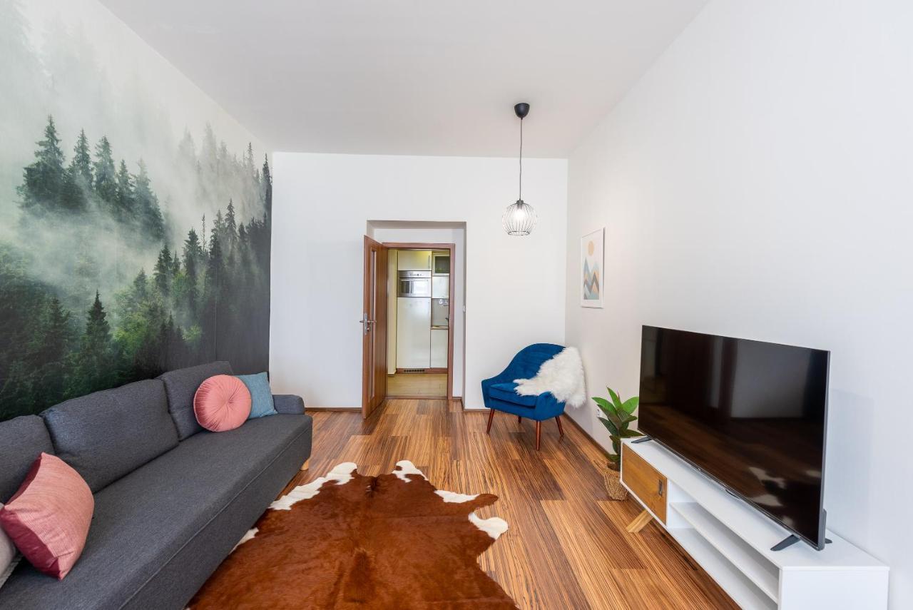 10 Min City Centre 5 People Apartment, Free Coffee Praga Exterior foto